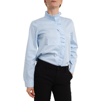 Textil Mulher camisas Roupa de mulher a menos de 60la 15111181 Azul