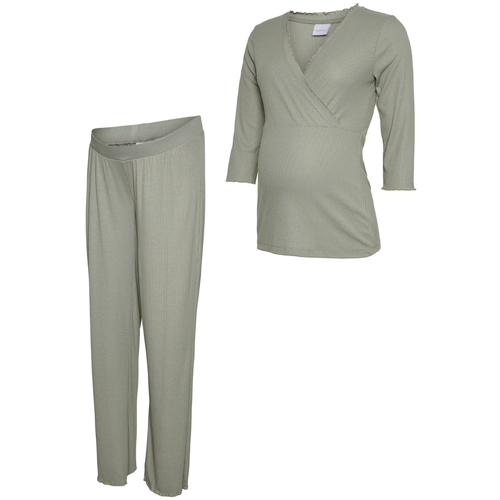Textil Mulher Pijamas / Camisas de dormir Mamalicious  Verde