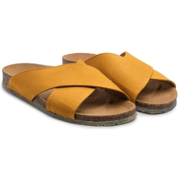 Sapatos Mulher Sandálias Zouri Sandálias Sun Linen - Mustard Amarelo