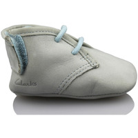 Sapatos Criança Botas Clarks BABY WARM Azul