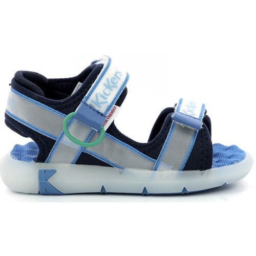 Sapatos Criança Sandálias Kickers Kickjune Azul
