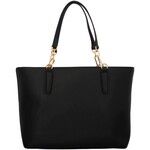 valentino rockstud shopping bag in black leather