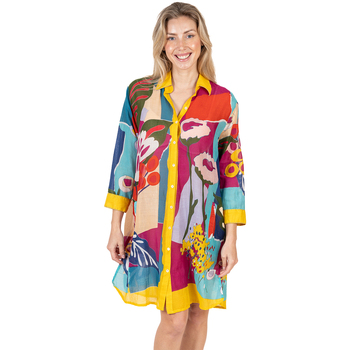Textil Mulher Vestidos curtos Isla Bonita By Sigris Vestir Multicolor