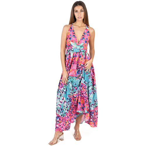 Textil Mulher Vestidos compridos Isla Bonita By Sigris Cuecas e outros Rosa