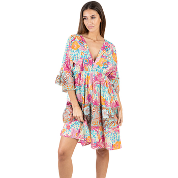 Textil Mulher Vestidos curtos Isla Bonita By Sigris Vestir Rosa