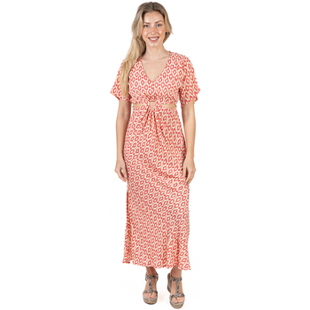 Textil Mulher Vestidos compridos Isla Bonita By Sigris Selecção de homen a menos de 60 Vermelho