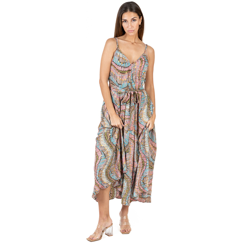Textil Mulher Vestidos compridos Isla Bonita By Sigris Top 5 de vendas Castanho