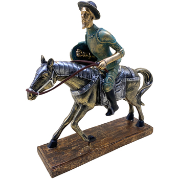 Casa Estatuetas Signes Grimalt Dom Quixote A Cavalo Cinza