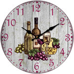 Relógio De Uva E Vinho