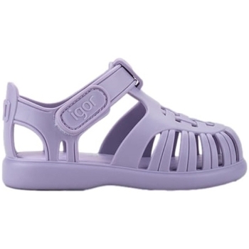 Sapatos Criança Sandálias IGOR Sandálias Bebé Tobby Solid - Malva Violeta