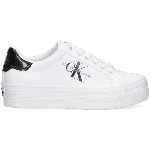 Sapatos Mulher Sapatilhas Calvin Klein milkmaid JEANS 73970 Branco