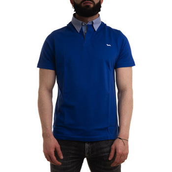 Textil Homem T-shirts e Pólos Harmont & Blaine LRL003020004S06 Azul