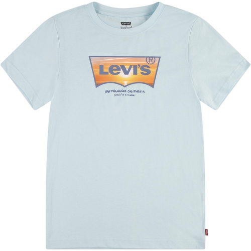 Textil Rapariga T-Shirt mangas curtas Levi's 235283 Azul