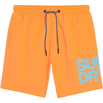Textil Homem Shorts / Bermudas Superdry 235258 Laranja