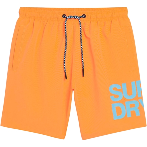 Textil Homem Shorts / Bermudas Superdry 235258 Laranja
