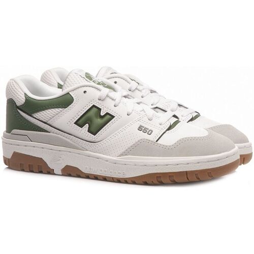 Sapatos Sapatilhas New Balance GSB550SD-WHITE/GREEN Branco