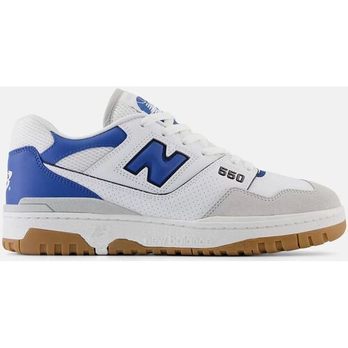 Sapatos Sapatilhas New Balance GSB550SA-WHITE BLUE Branco