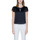 Textil Mulher Tops / Blusas Guess GUENDALINA W4GH86 WD8G2 Preto