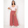 Textil Mulher Calças La Modeuse 71622_P168406 Rosa