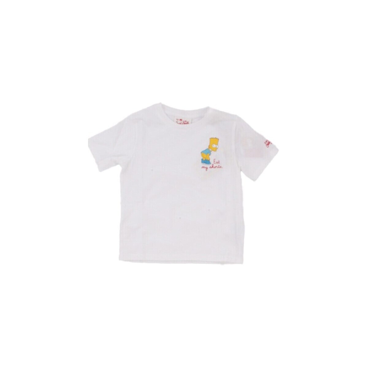 Textil Rapaz T-Shirt mangas curtas Guess Monogram Embroidered Trucker Jacket TSH0001 00602F Branco