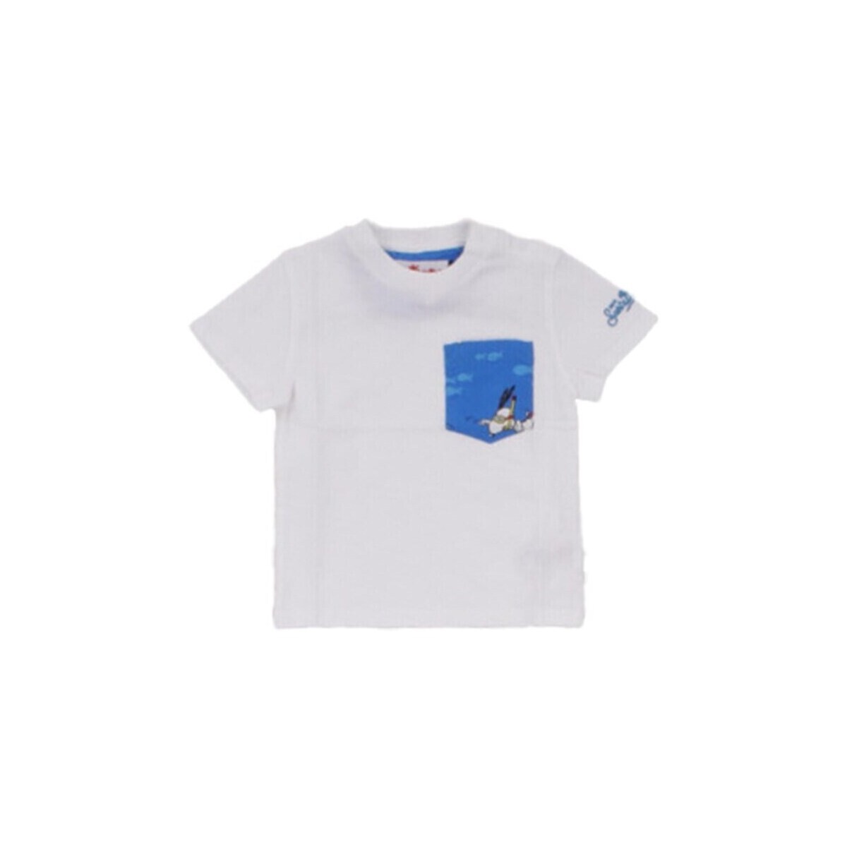 Textil Rapaz T-Shirt mangas curtas Mc2 Saint Barth KEA0001 02987F Branco