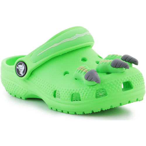 Sapatos Rapariga Sandálias Crocs Classic I Am Dinosaur Clog 209700-3WA Verde