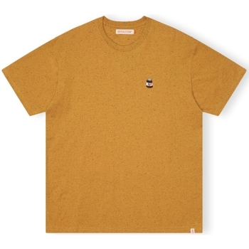 Textil Homem Vestuário homem a menos de 60 Revolution T-Shirt Loose 1367 NUT - Yellow Amarelo