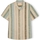 Textil Homem Camisas mangas comprida Revolution Camisa Cuban S/S 3918 - Dustgreen Multicolor