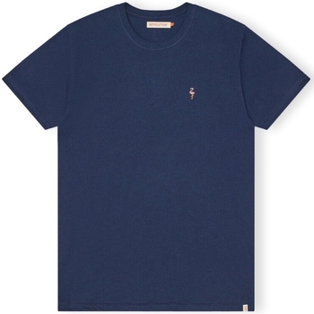 Textil Homem Vestuário homem a menos de 60 Revolution T-Shirt Regular 1364 FLA - Navy Mel Azul