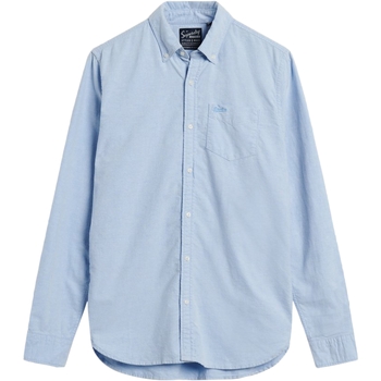 Textil Homem Camisas mangas comprida Superdry 235466 Azul