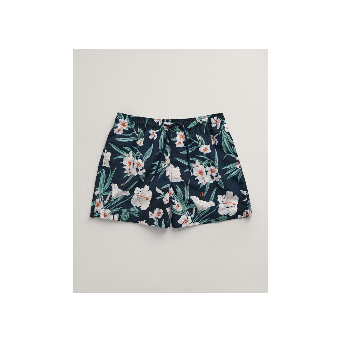 Textil Homem short-sleeve tiered dress Neutrals Calções de Banho Oleander Print Multicolor