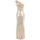 Textil Mulher Vestidos Rinascimento CFC0119416003 Ouro