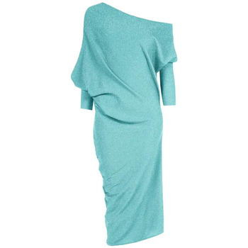 Textil Mulher Vestidos compridos Rinascimento CFC0119419003 Verde Água