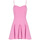 Textil Mulher Vestidos Rinascimento CFC0119346003 Rosa bolha