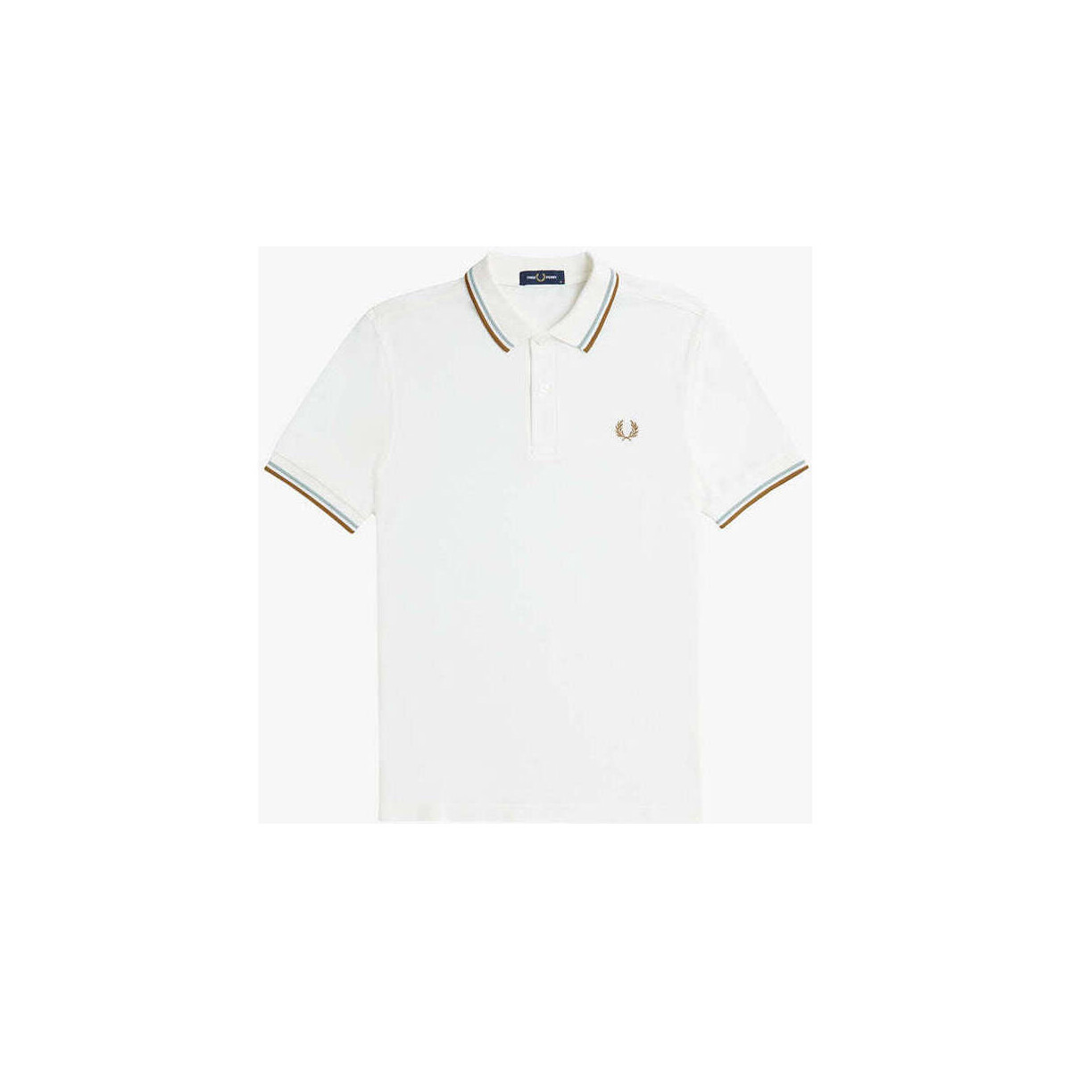 Textil Homem T-shirts e Pólos Fred Perry M3600-V21-1-1 Branco