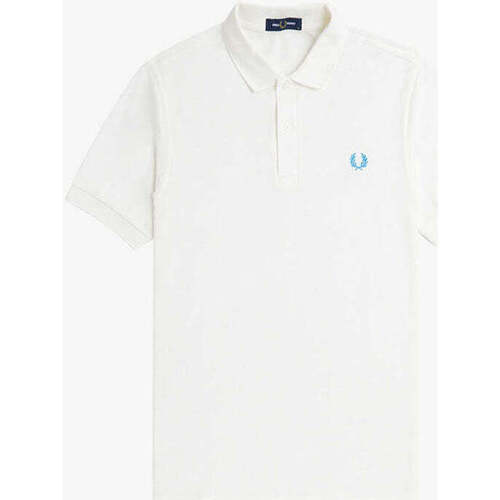 Textil Homem T-shirts e Pólos Fred Perry M6000-V38-1-1 Branco