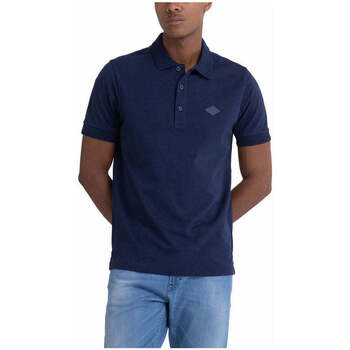 Textil Homem T-shirts e Pólos Replay M654800023070-880-3-1 Azul