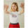 Textil Rapariga T-shirts e Pólos Lion Of Porches Kids LP004306-001-1-19 Branco