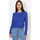 Textil Mulher Casacos de malha La Modeuse 70650_P165198 Azul