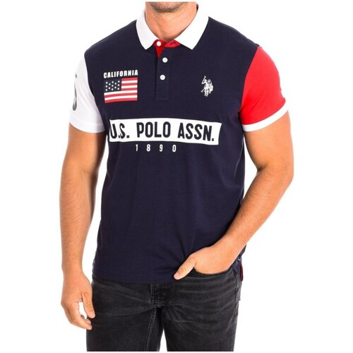 Textil Homem T-shirts e Pólos U.S Polo Assn. 58877-177 Azul