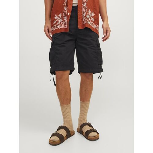 Textil Homem Shorts / Bermudas Jack & Jones 12253122 COLE-BLACK Preto