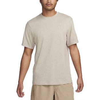 Textil Homem T-shirt CMP Logo amarelo cinzento Nike DV9831 Bege