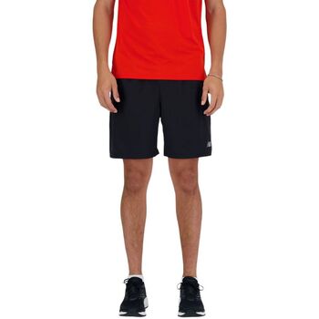 Textil Homem Shorts / Bermudas New Balance MS41232-BLACK Preto