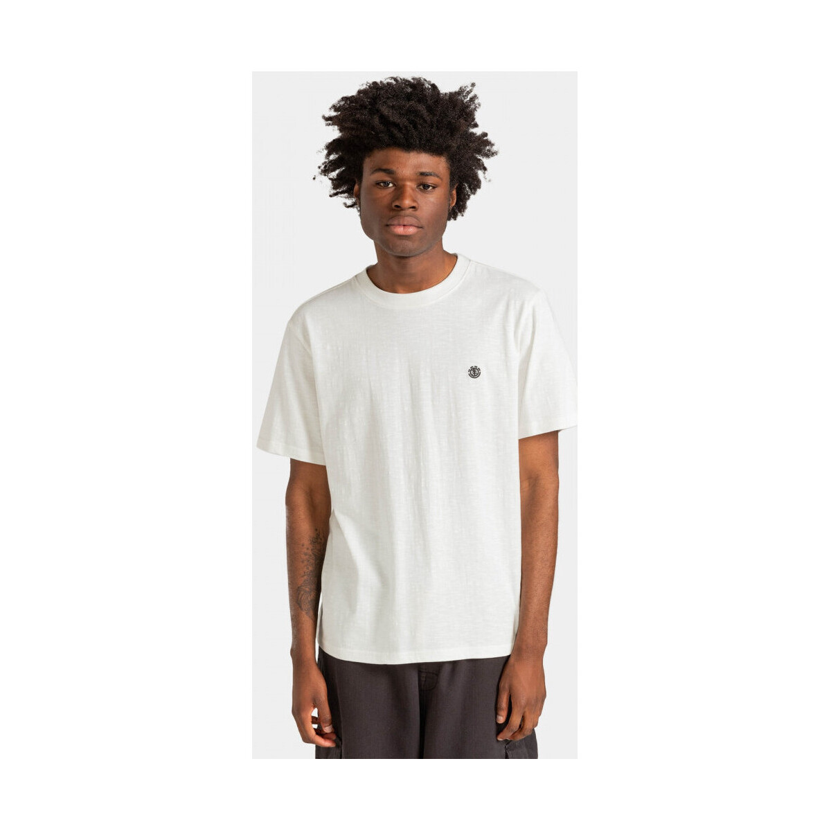 Textil Homem T-shirts e Pólos Element Crail Branco