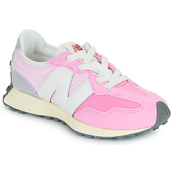 Sapatos Rapariga Sapatilhas New Balance 327 Rosa / Branco / Cinza