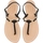 Sapatos Mulher Sandálias Moda Positano 550-BLK Preto