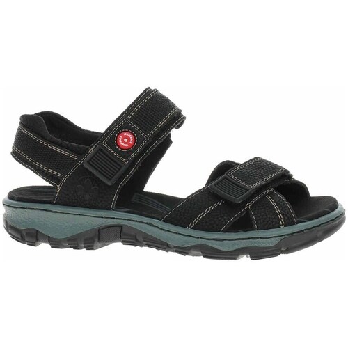 Sapatos Mulher Sandálias Rieker 6885102 Preto
