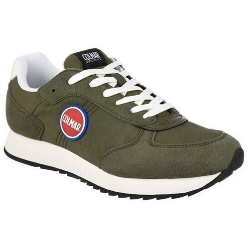 Sapatos Homem Sapatilhas Colmar SS24003 Verde azeitona, Branco