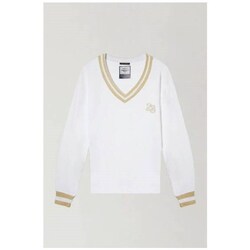 Textil Mulher Sweats Aeronautica Militare FE1889DF54173009 Branco