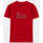 Textil Rapariga T-shirts e Pólos Lion Of Porches Kids lp004306-350-11-23 Vermelho